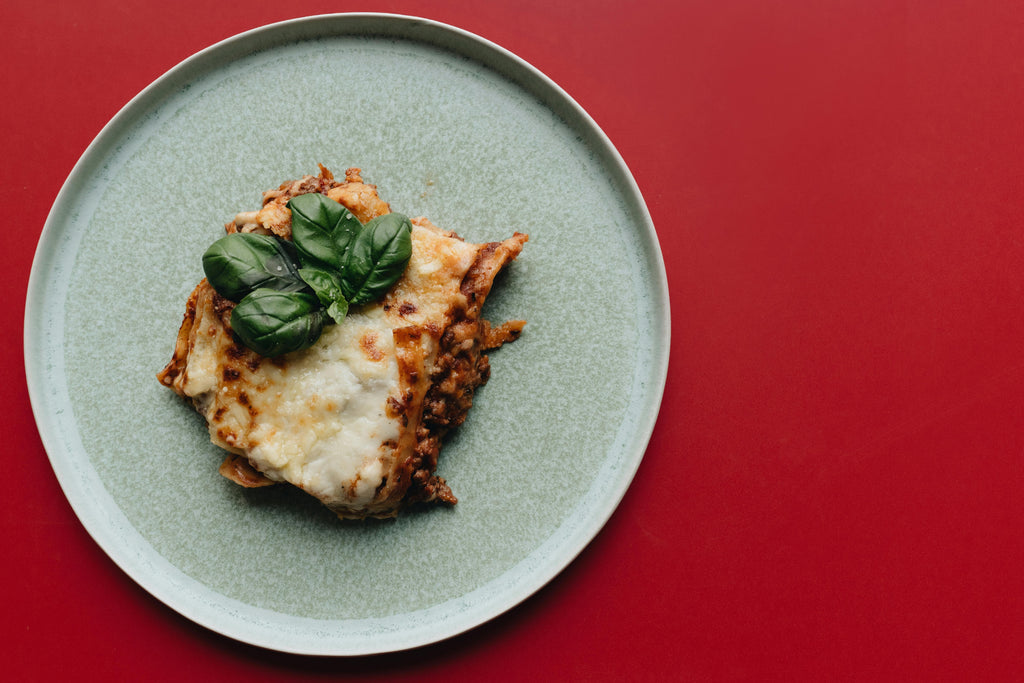 Greens & Beans Lasagna Bake