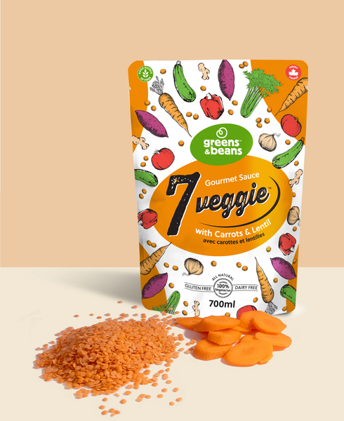 7 Veggie with Carrot & Lentil